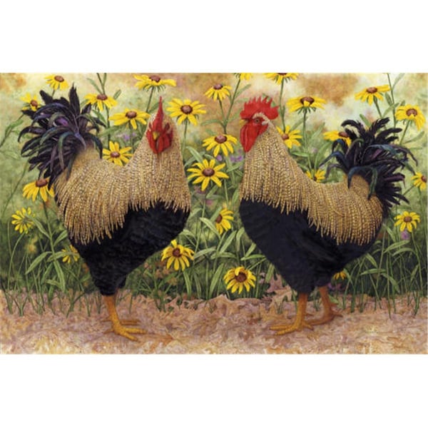 H2H Peck & Wadsworth 18 x 30 in. Doormat Rug - Gold & Yellow, Green, Yellow H21708251 - main